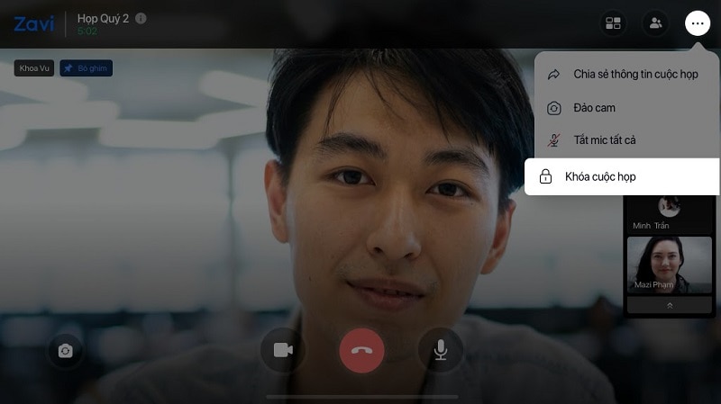 Chọn Khóa Cuộc Họp