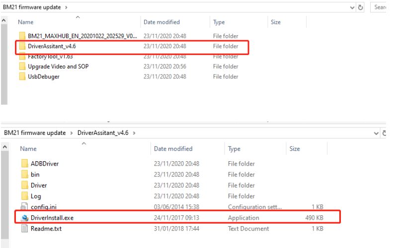 Tìm Thư Mục Driveassitant V4.6 Và Cài đặt File Diverinstall
