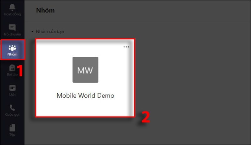 Cách Tạo Bảng điểm Danh Trên Microsoft Teams Bằng ứng Dụng Polly Bước 3