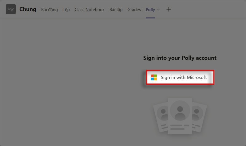 Cách Tạo Bảng điểm Danh Trên Microsoft Teams Bằng ứng Dụng Polly Bước 9