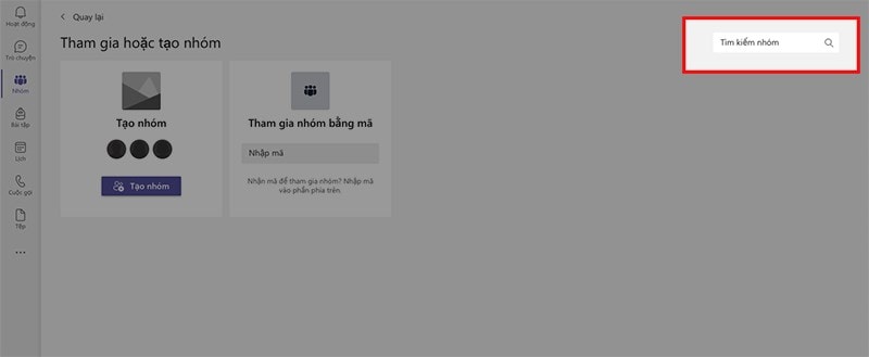 Cách Tìm Kiếm, Tham Gia Nhóm Trên Microsoft Teams Bằng Máy Tính Bước 22