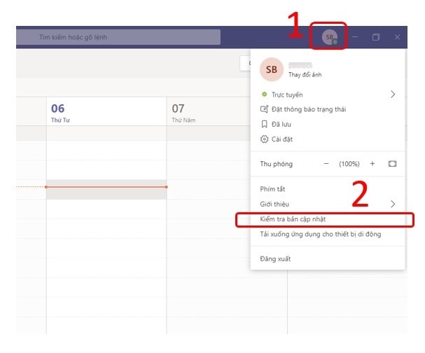 Cập Nhật Microsoft Teams Lên Phiên Bản Mới