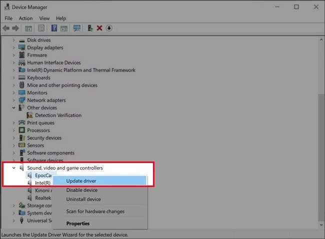 Cập Nhật Driver Video Cho Windows Bước 2