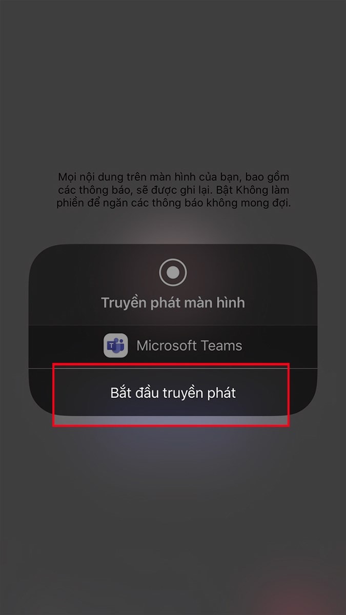 Chia Sẻ Màn Hình Khi Học, Họp Online Trên điện Thoại Bước 4
