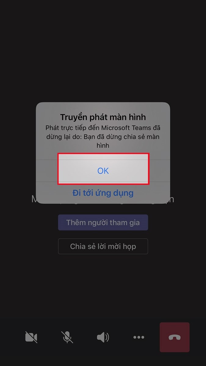 Chia Sẻ Màn Hình Khi Học, Họp Online Trên điện Thoại Bước 6