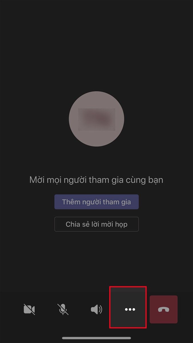 Hướng Dẫn Chia Sẻ Video Có âm Thanh Trên Microsoft Teams Trên điện Thoại Bước 1