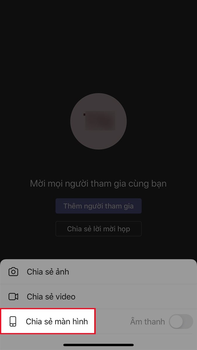 Hướng Dẫn Chia Sẻ Video Có âm Thanh Trên Microsoft Teams Trên điện Thoại Bước 4