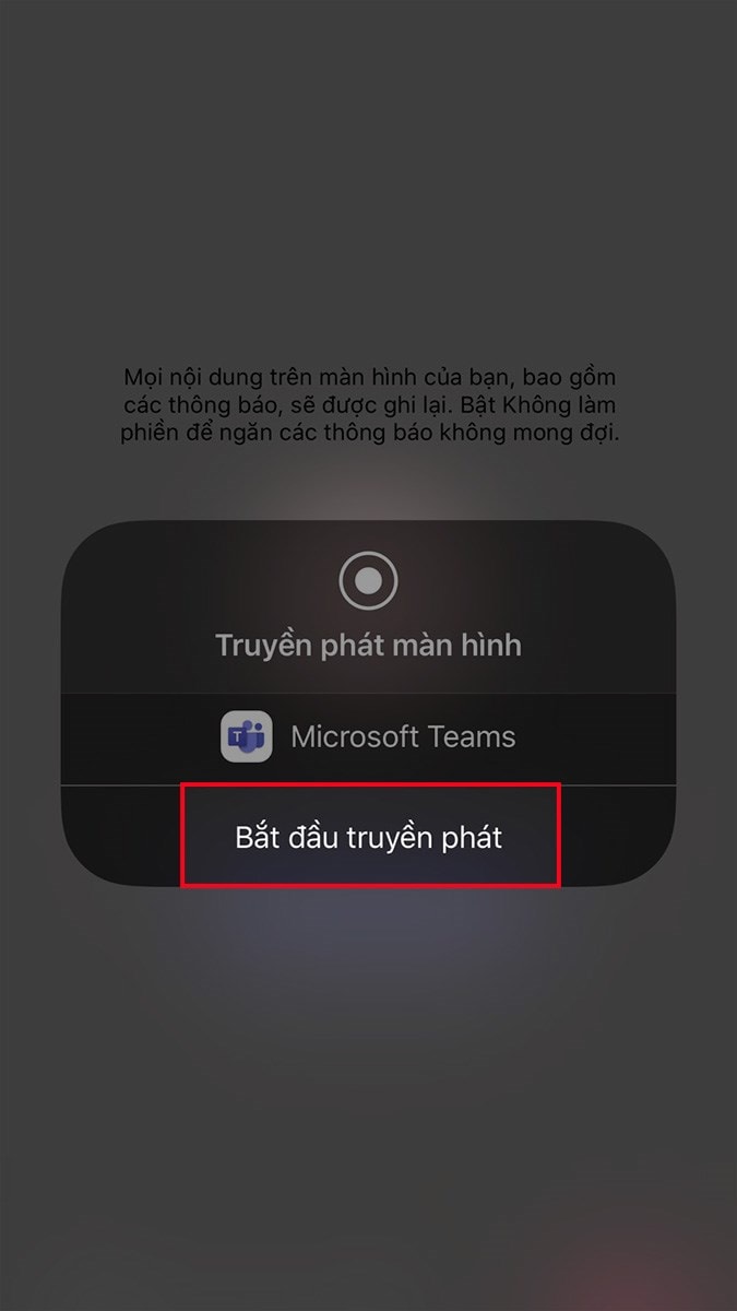 Hướng Dẫn Chia Sẻ Video Có âm Thanh Trên Microsoft Teams Trên điện Thoại Bước 5