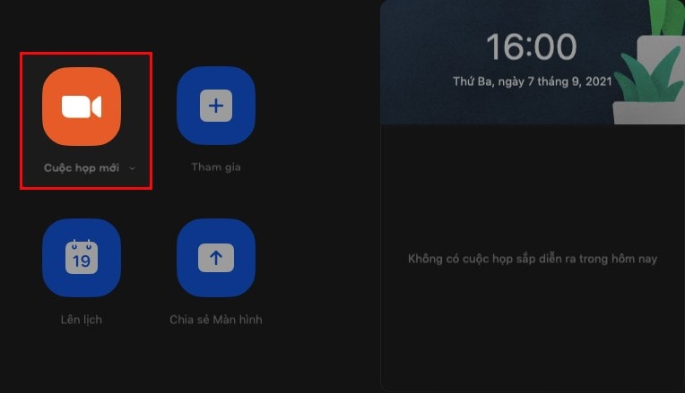 Cách Lấy Id Và Pass Phòng Zoom Trên Máy Tính Bước 1