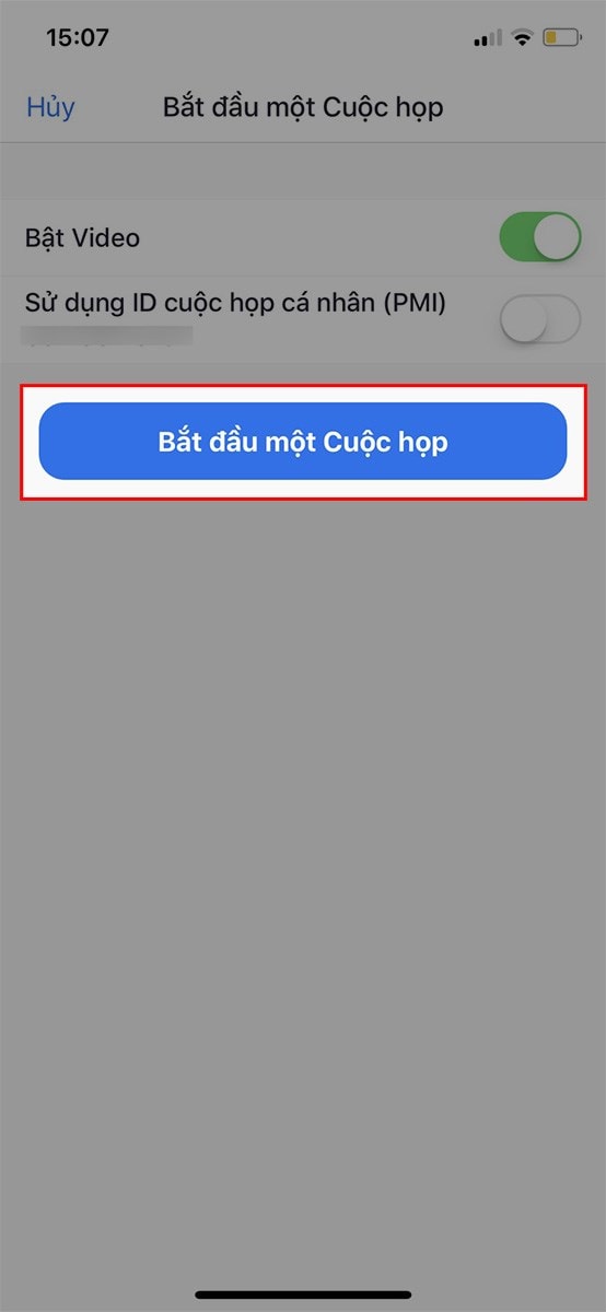 Cách Xem Id Và Mật Khẩu Phòng Zoom Trên điện Thoại Bước 2