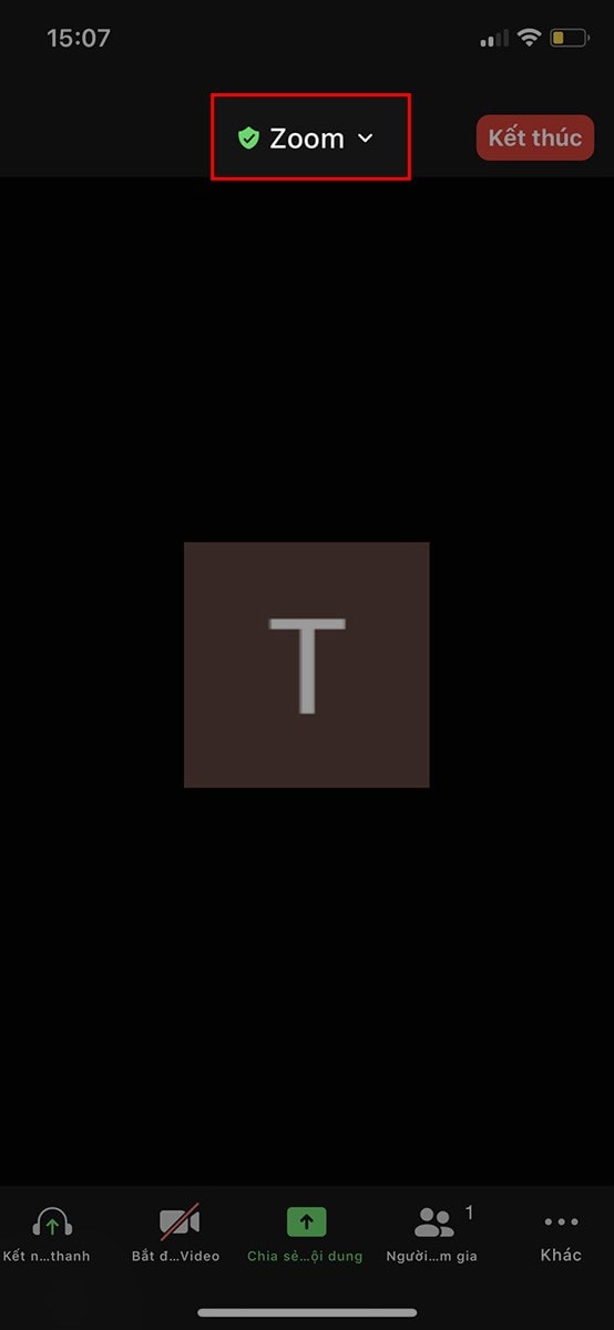 Cách Xem Id Và Mật Khẩu Phòng Zoom Trên điện Thoại Bước 3