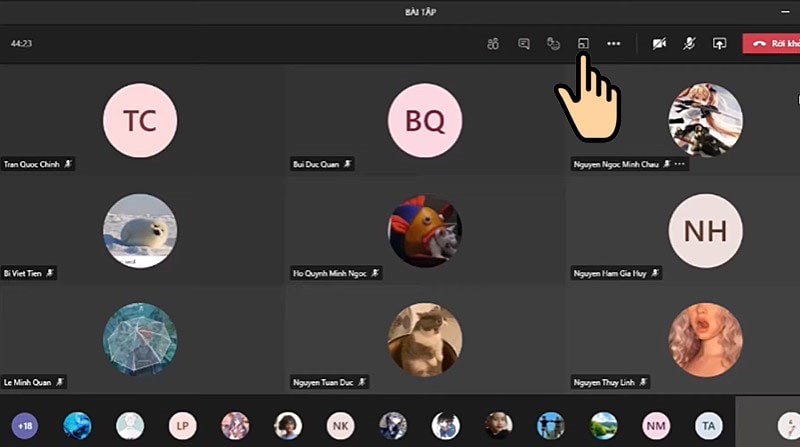 Hướng Dẫn Tạo Breakout Room, Chia Nhóm Trên Microsoft Teams Bước 1