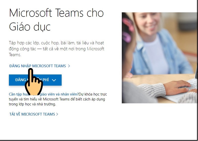Hướng Dẫn Tạo Phòng Học Microsoft Teams Online Trên Web Bước 1