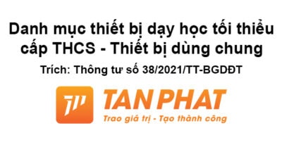 Danh Mục Thiết Bị Dạy Học Tối Thiểu Dùng Chung Cấp Thcs