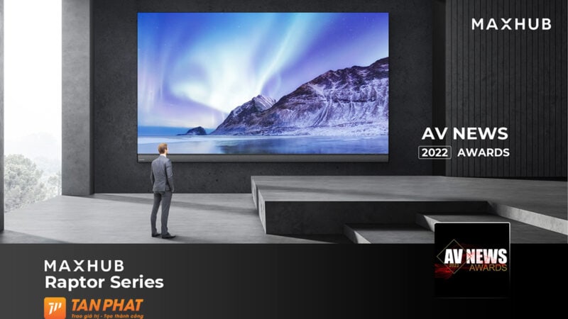 Màn Hình Led Maxhub Raptor Series Giành được Giải Thưởng Av News Tại Ise 2022