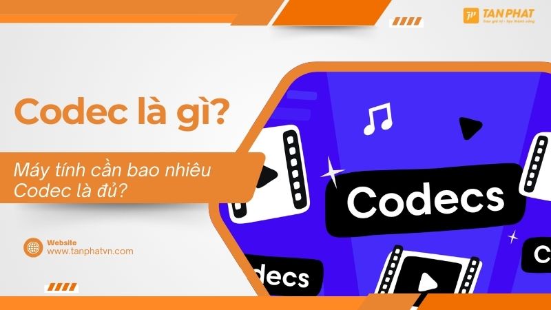 Codec là gì? Máy tính cần bao nhiêu Codec là đủ? Tháng 8