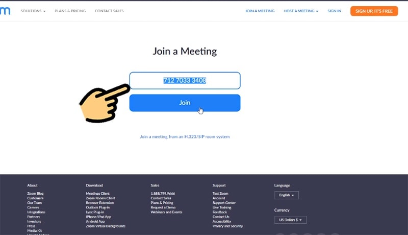 Hướng Dẫn Tham Gia Phòng Họp Khi Quên Mật Khẩu Zoom Bước 3