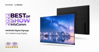Maxhub Digital Signage đã Giành được Giải Thưởng Infocomm Best Of Show 2022