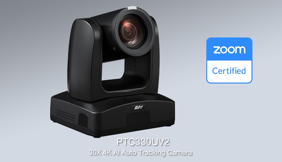 Aver Thông Báo Camera Theo Dõi Tự động Ai Nhận được Chứng Nhận Zoom