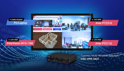 Aver Và Cypress Kết Hợp Cung Cấp Giải Pháp Ghi âm & Phát Trực Tuyến Cho Giáo Dục Từ Xa