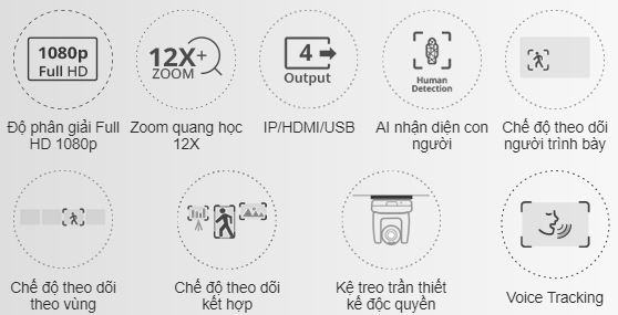 Aver Ptc310hwv2 Theo Dõi Tự động