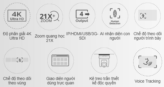 Aver Ptc320unv2 Theo Dõi Tự động