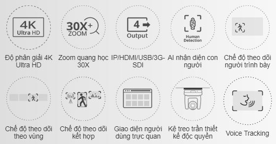 Camera Ptc330uv2 Theo Dõi Tự động