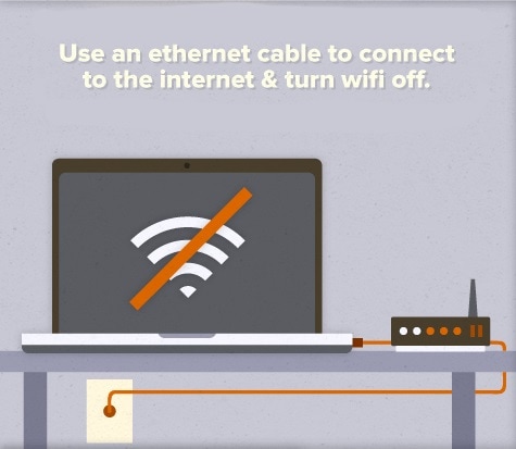 4. Sử Dụng Dây Cáp Mạng để Kết Nối Internet Thay Vì Wifi