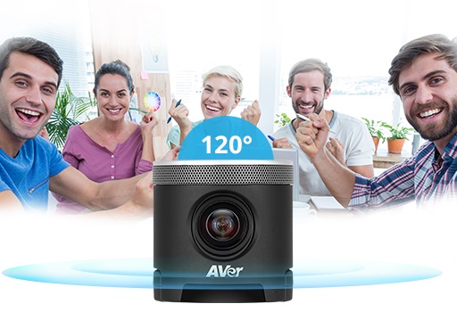 Aver Cam340+ Bao Quát Tất Cả Mọi Người Trong Phòng Họp
