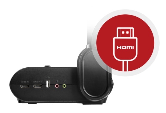 Aver F17 8m Truyền Hình ảnh Qua Kết Nối Hdmi