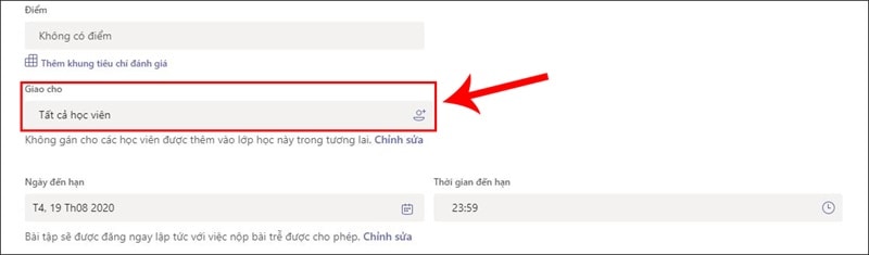 Hướng Dẫn Tạo Và Giao Bài Tập ứng Dụng Microsoft Teams 16