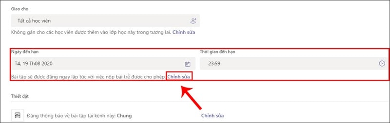 Hướng Dẫn Tạo Và Giao Bài Tập ứng Dụng Microsoft Teams 17