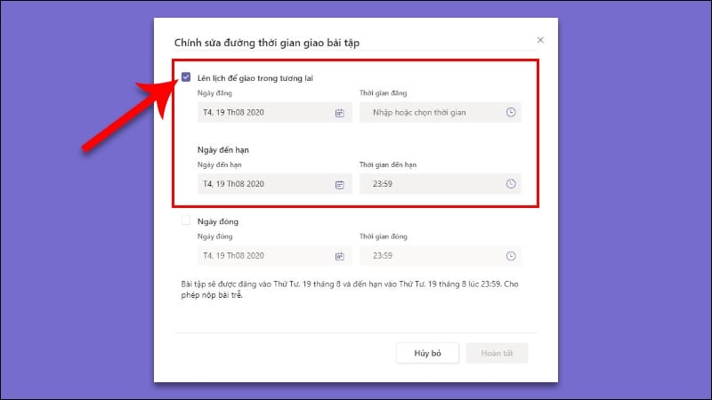Hướng Dẫn Tạo Và Giao Bài Tập ứng Dụng Microsoft Teams 18