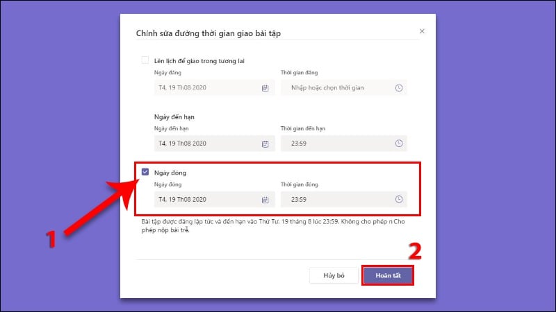 Hướng Dẫn Tạo Và Giao Bài Tập ứng Dụng Microsoft Teams 19