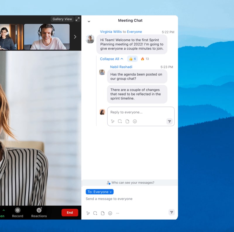Tin Nhắn Theo Chuỗi Và Tương Tác Trong Trò Chuyện Trong Cuộc Họp