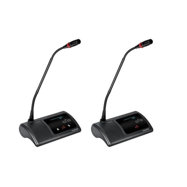 Microphone chủ tịch dùng cho hệ thống hội thảo phòng họp PEOPLELINK PPU-WR-CHU