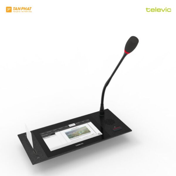 Thiết bị hội thảo âm bàn Televic uniCOS F/MM7