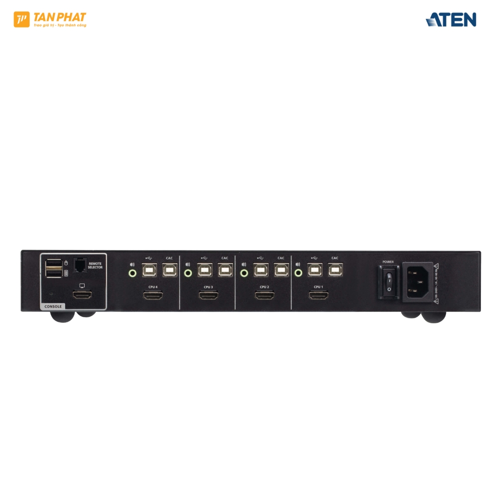 Bộ chuyển mạch KVM bảo mật 4 cổng ATEN CS1184H4C - Ảnh 2
