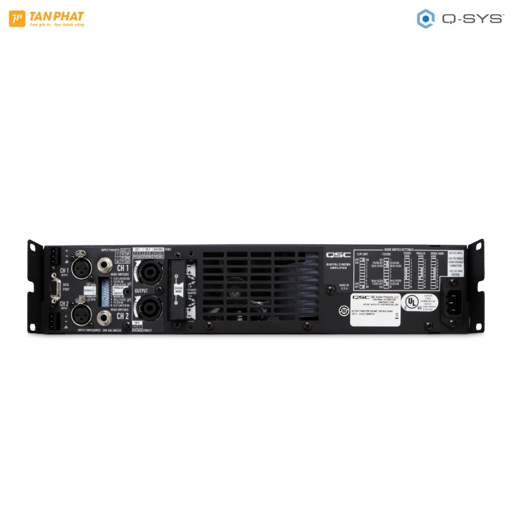 Ampli khếch đại 2 kênh QSC DCA 3022