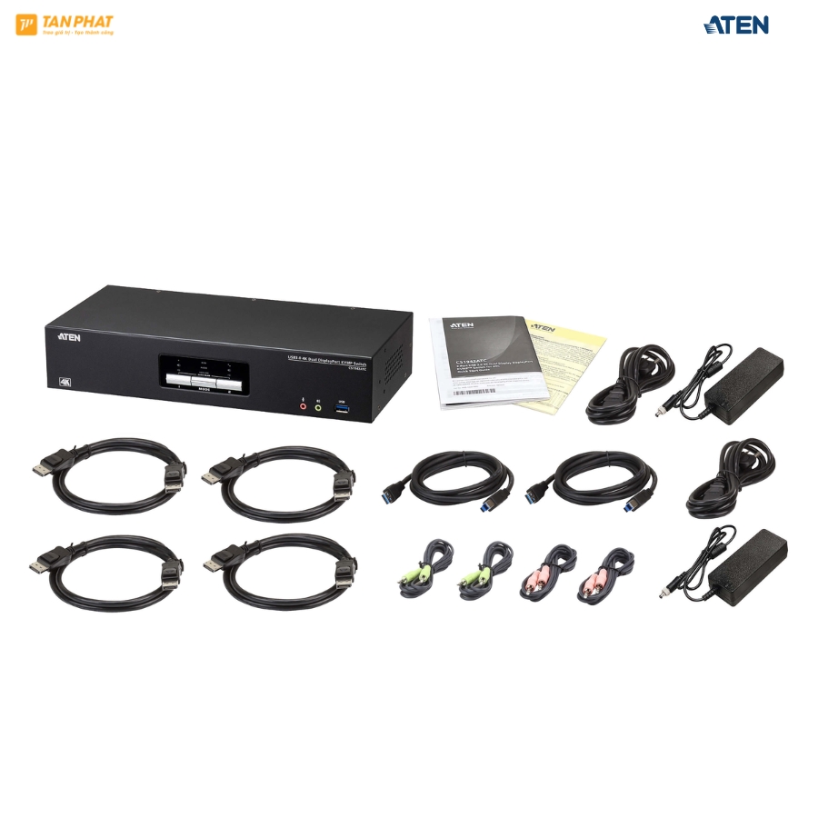 Bộ chuyển mạch KVMP™ 2 cổng USB ATEN CS1942ATC - Ảnh 3